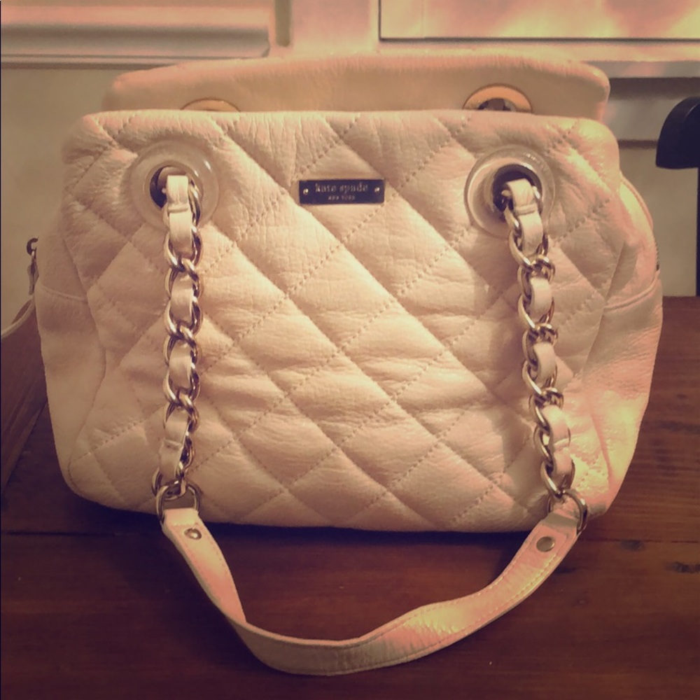 Kate Spade white bag